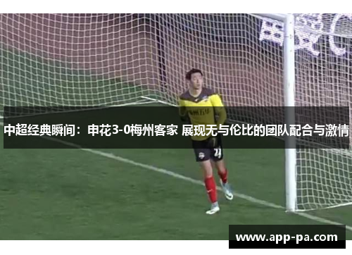 中超经典瞬间：申花3-0梅州客家 展现无与伦比的团队配合与激情